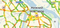 Утренние пробки сковали Нижний Новгород 29 января
