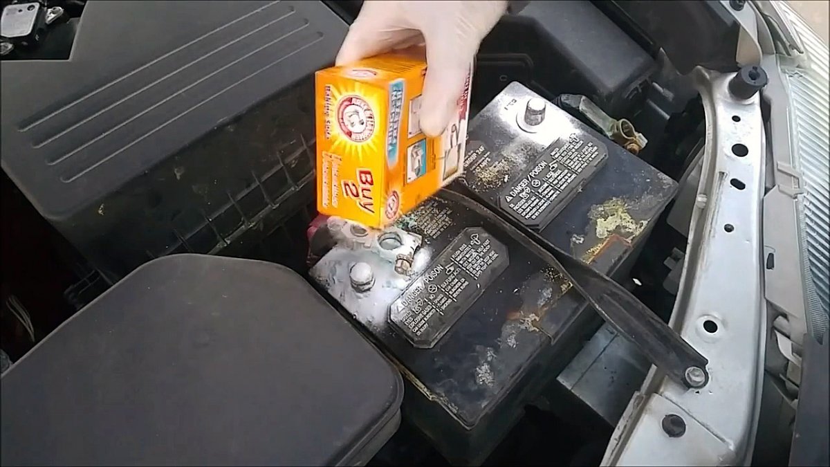 Использование соды в авто